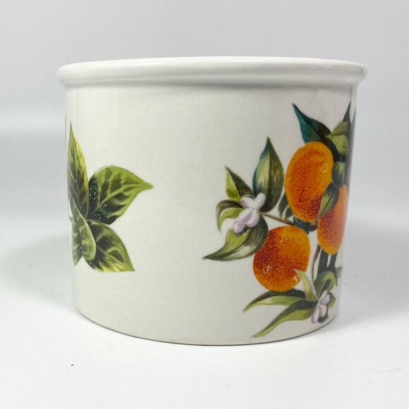 RARE !! Portmeirion Cymru Tea Coffee Cups Mugs Fruits design Oranges & lemons - Picture 6 of 8